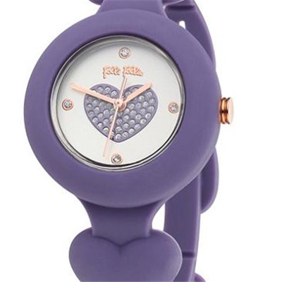 Wholesale New Stylish Pretty Silicone Crystal Lady Girl Quartz Wristwatch- gift set
