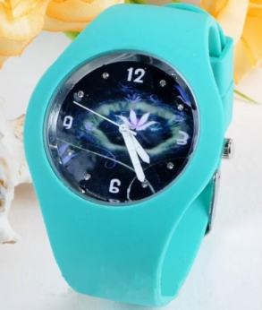 Wholesale Unisex Fashion Watches Silicone Jelly Gel Quartz Analog Mens Sports Watches