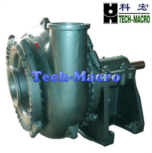  High flow capacity sand and gravel suction dredge pump series for river channeling and sand dredging
