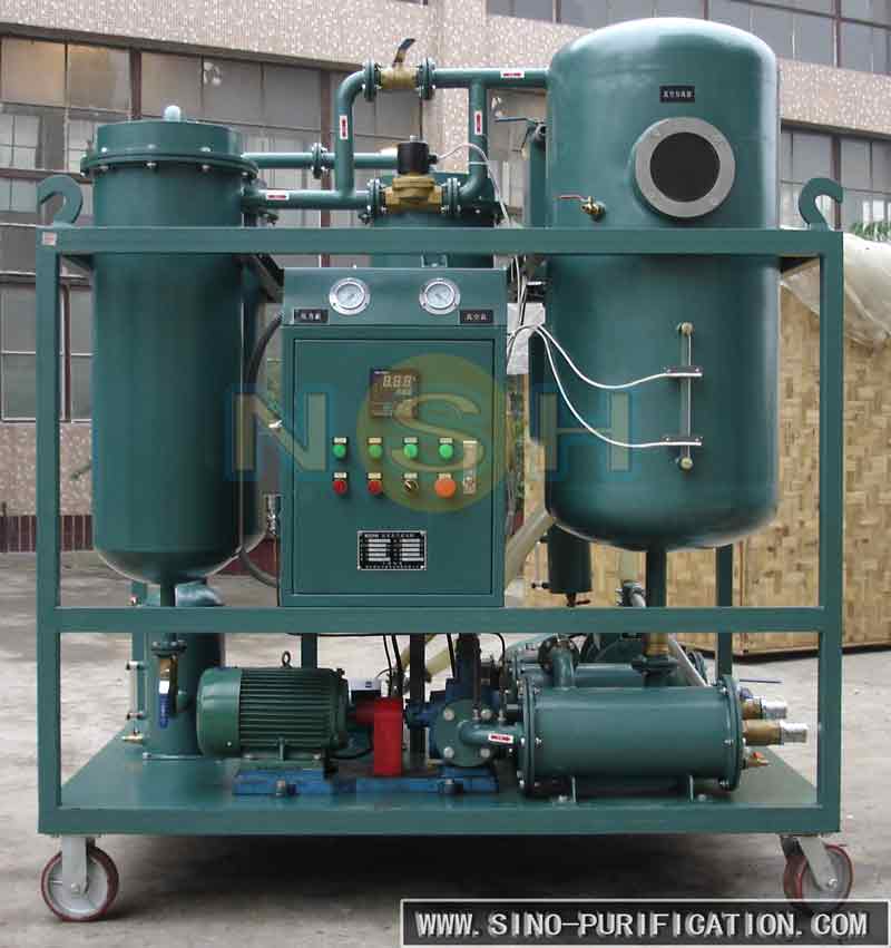 Low Cost Vacuum Steam Turbine Oil Purifier Machine