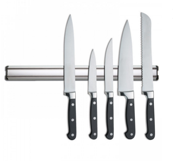 продуктов питания безопасное ногтей ножницы для хранения, магнитный держатель ножа
