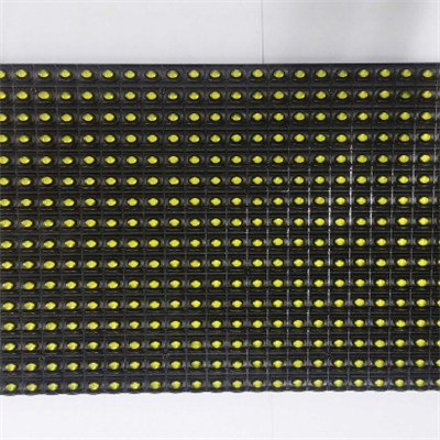 P10 Outdoor Yellow Color Industrial Moving Message LED Display Panels