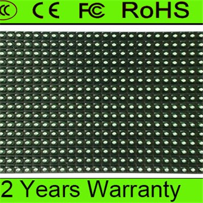 P10 Outdoor Green Color Banner LED Display Module