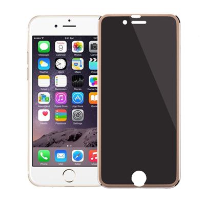 Gold Privacy Tempered Glass For IPhone6 6Plus