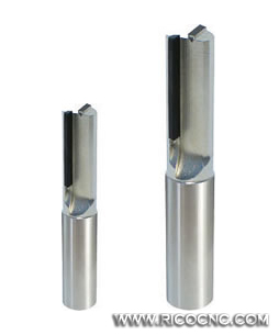 Double Flute CNC Diamond Tipped PCD Straight Plunge Router Bits