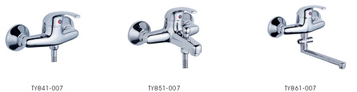 Single Lever Bath & Shower Faucets (TY841, 851, 861)