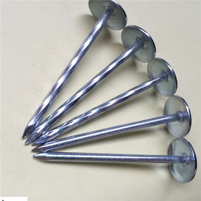 Galvanized Roofing Nails With Umbrella Head