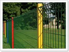 Сетка плетеная, покрытая ПВХ Китай / PVC coated fence netting