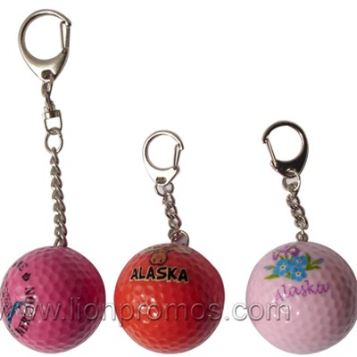 Golf Ball Keychain