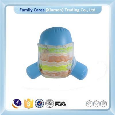 Plain White PE Film Cotton Baby Disposable Diapers Manufacturer In China