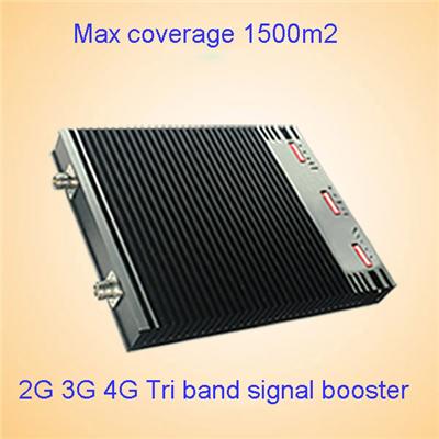 27dBm 900 2100 2600MHz Tri Band Signal Booster