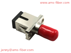 fiber optic adapter sc-st metal hybrid