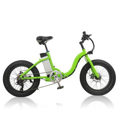 20*4.0 Inch Fat Folding Mini Electric Bike