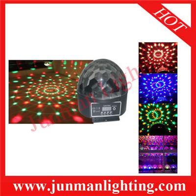 6*3w LED Crystal Ball Light Effect Party DJ Light