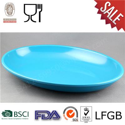 Restaurant Food Grade Melamine Oval Plate,melamine China Ware