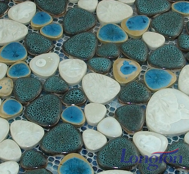 glazed mosaic tile