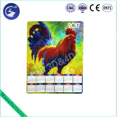 Cock Zodiac Calendar With Magnet