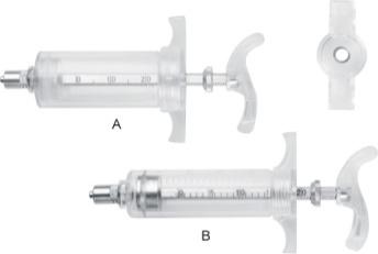 Veterinary products plastic steel TPX syringe injection for animal use