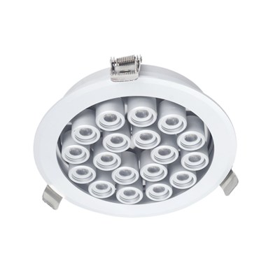Recessed rotating downlight LED downlight LED down light with motor rotat down light