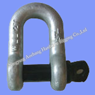 US type G210 screw pin chain shackle