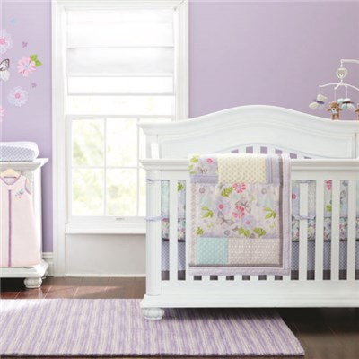 Boy Or Girl Gender Neutral Dream Butterlies Crib Bedding Set China Factory 4-14pcs Available