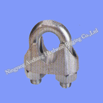 DIN741 wire rope clip with groove