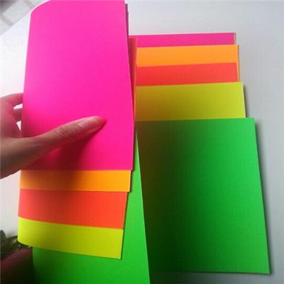 Two Sides Color Fluoresenct Paper