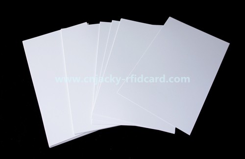 White inkjet printing PVC sheet