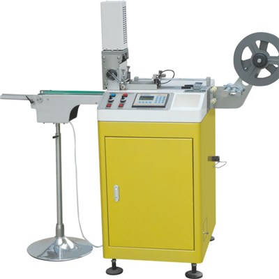 Ultrasonic Label Cutting Machine For Satin Ribbon,Textile,Taffeta,Polyester,Woven Label