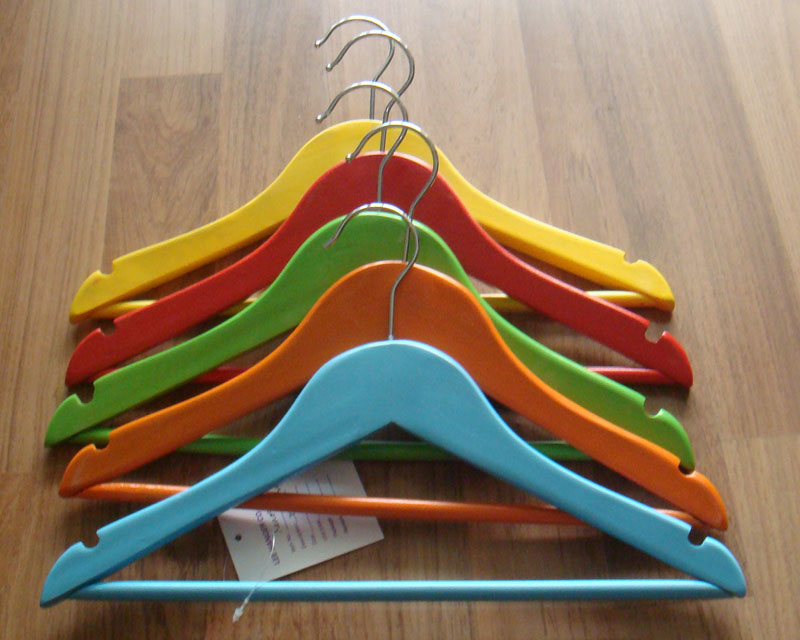 wooden hangers painted wooden clothes hangers for kids