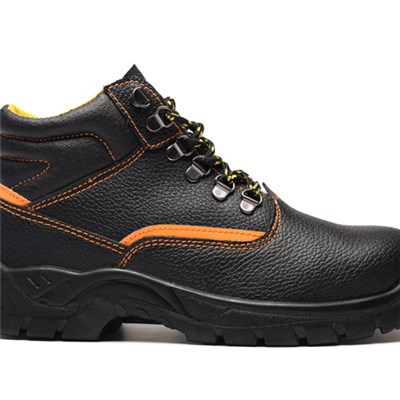 Safety Work Boot Steel Toe Upper Leather Shoe