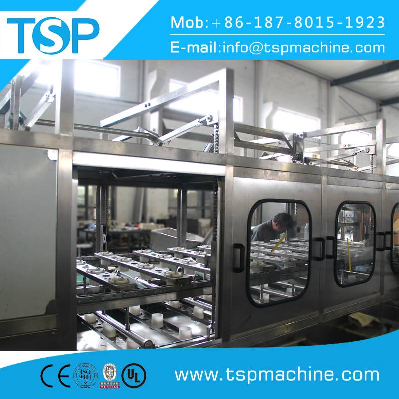 5 gallon water bucket washing filling and capping machine bottling line for sale