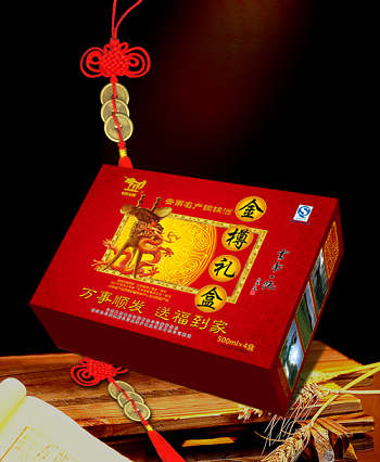 Китайская водка в подарочной упаковке
