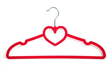 unique anti-Slip kids/childrens/babies clothes hangers red clothes hanger with hooks 