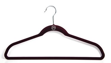  high end black cheap skirt/T-Shirt/padded sweater heavy duty hanger womens/mens suit hangers with hook for wardrobe