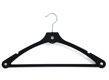 cheapest household anti slip creative velvet scarf hanger for wardrobe Black Triangle Velvet  Hangers With Chrome Plated Hook