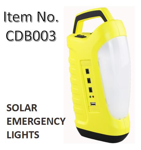 Solar Emergency Light Power Bank with Phone Charing Function