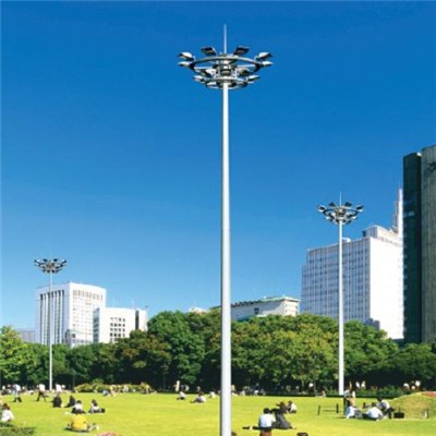 Commercial Outdoor Pole Lights Middle-height-pole Light