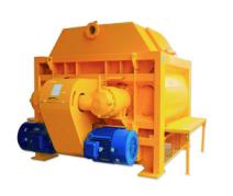 China manufacturer 1 cubic meter capacity ready mix  twin shaft concrete mixer
