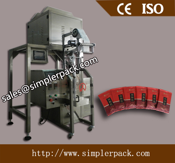 Salt Back Seal Pouch Packing Machine