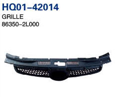 I30 2007 Automotive Grille, , Grille Stripe (86352-2L000, 86350-2L000)