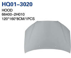 Elantra 2007 Hood, Bonnet (66400-2H010)