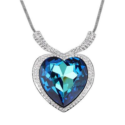 Hot Selling The Heart Of Ocean Luxury Rhinestone And Charm Statement Necklace 2016