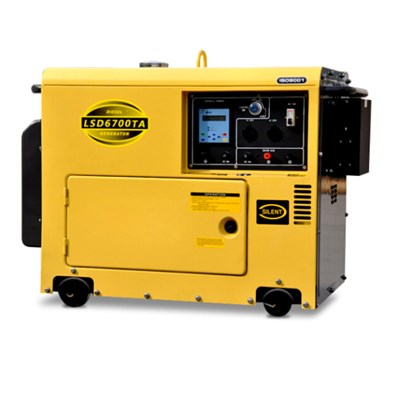 5000w Digital Silent Single Phase Diesel Generators-LSD6700TA