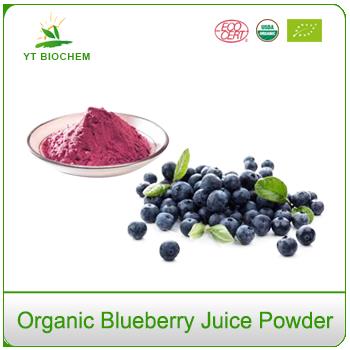 100% Certified Organic Water Soluble Freeze Dried/spray Dried Blueberry Juice Powder