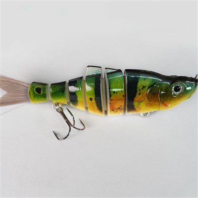Six Section 6 Inch Hair Tail Herring Lure