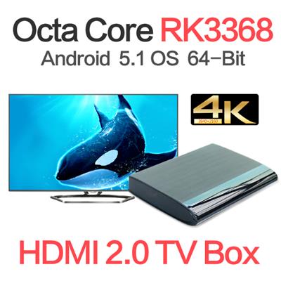 Google Play Store 2G/16G RK3368 Octa Core Android Tv Box