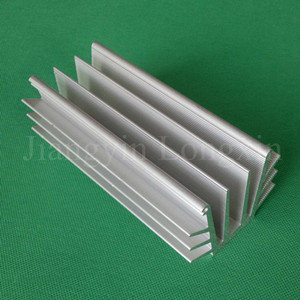 Aluminum profile for heatsink