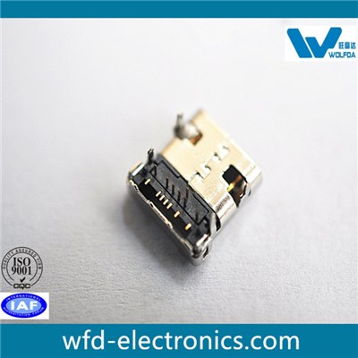 USB Female 2.0 DIP&SMT Type C (P/N:USB-F0514-D5505)