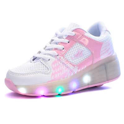 Muticolor Light Up Shoes New Fashion High Quality Competitive Price Heelys Shoes With Wheel For Kids
